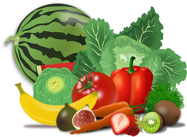 Fruits and veg
